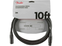 Cable para Micrófono FENDER Professional Series Xlr/Xlr Black (3 m)
