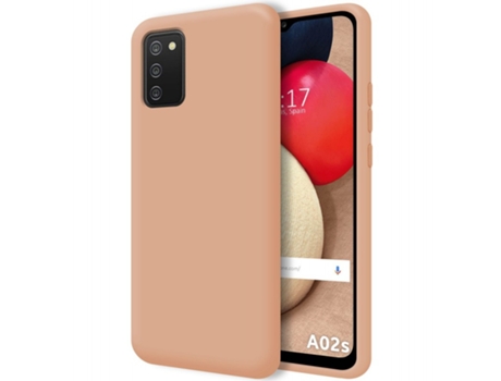 Carcasa Samsung Galaxy A02s TUMUNDOSMARTPHONE Silicona Líquida Rosa