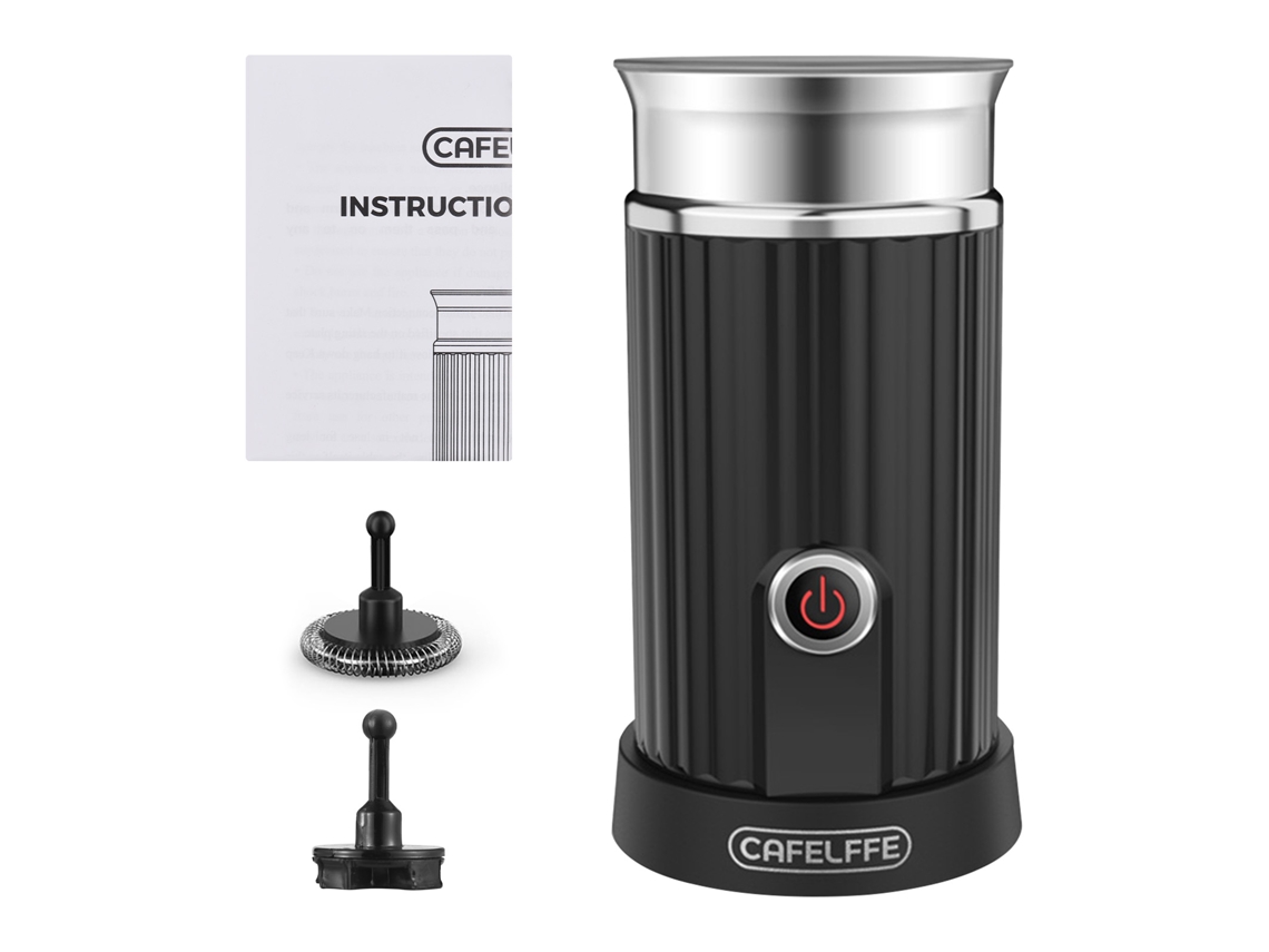 Batidora De Leche Eléctrica Mk-201 De 230 Ml, Antiquemaduras, 2 Varillas, Apagado Automático.