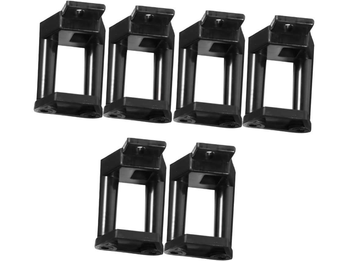 Juego De 6 Guías Para Puertas, Topes De Suelo Para Puertas Correderas Y Topes Para Armarios.