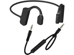 Auriculares de conducción ósea con cable de 3,5 mm y micrófono, ideales para ordenadores, teléfonos móviles y tabletas. Szrg Ad Rosewell