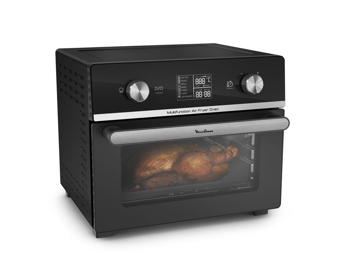 Freidora sin aceite MOULINEX Easy Fry Multifunciones AL606820 Digital (20 L - negro)