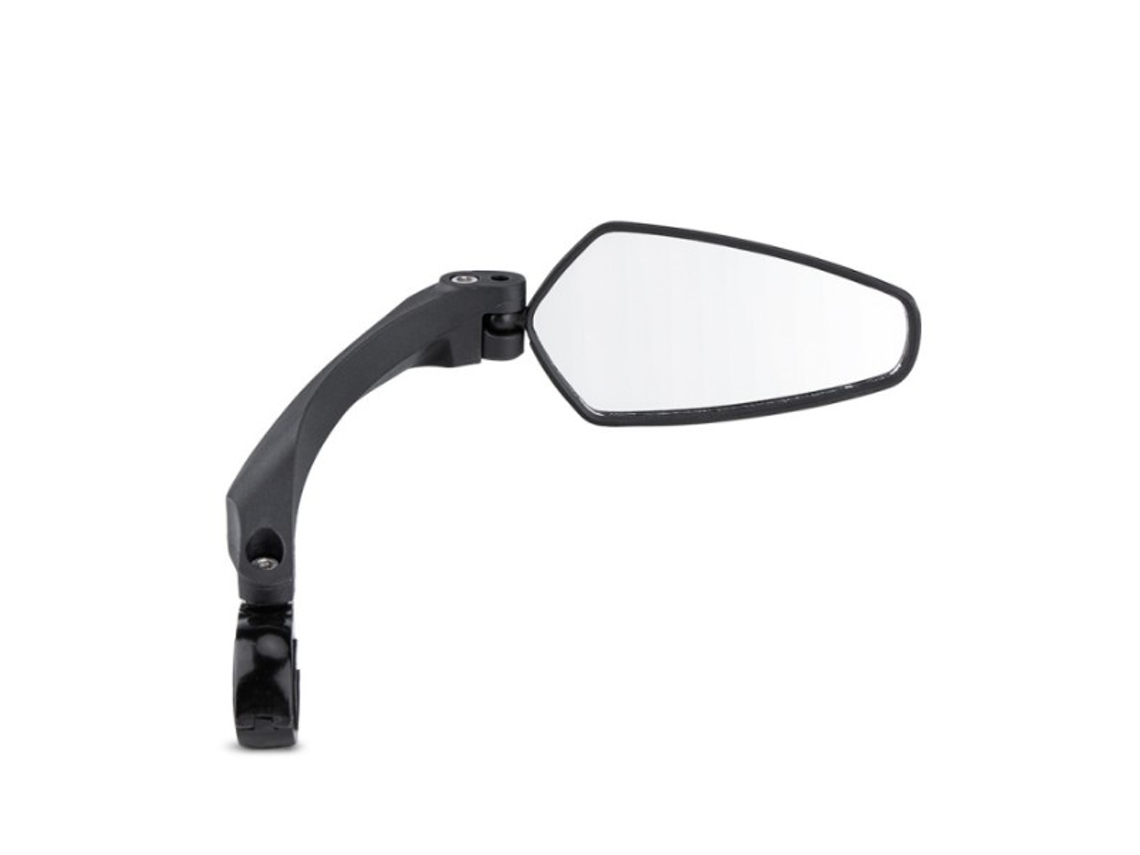 Espejo retrovisor izquierdo para bicicleta, soporte para manillar de aluminio, 1 pieza