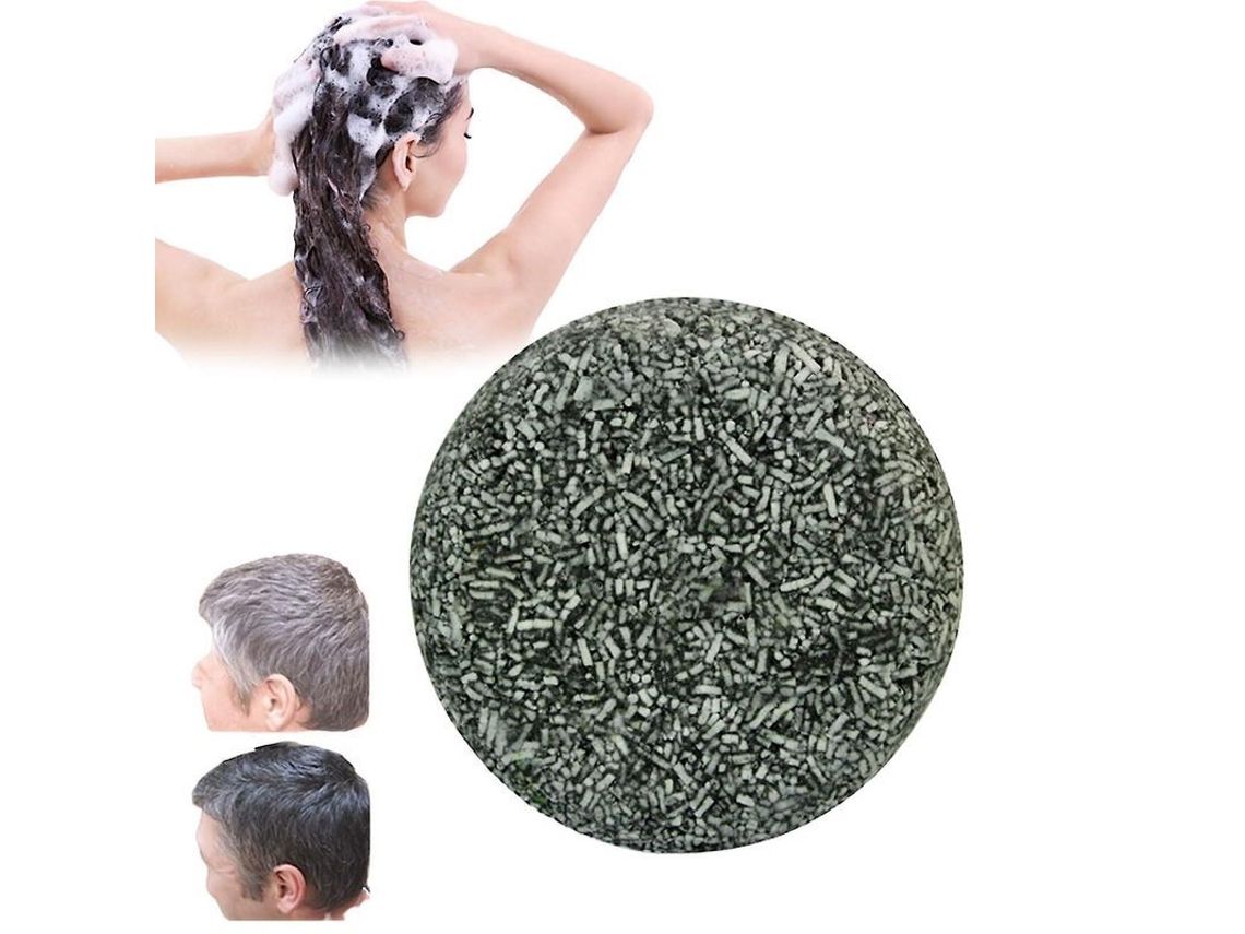 Jabón En Barra Para Revertir Las Canas, Jabón Natural Para Eliminar Las Canas, Reparar Y Nutrir.