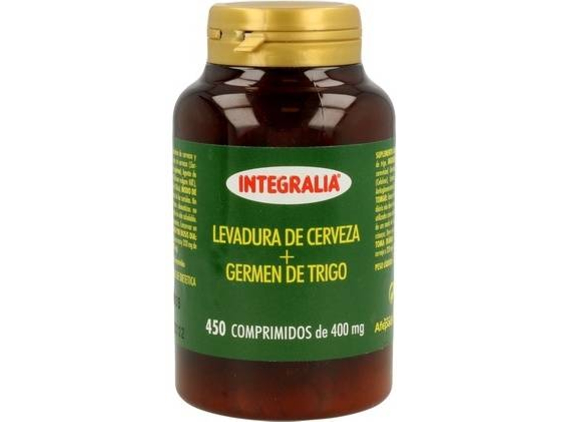 Complemento Alimentar INTEGRALIA Levedura De Cerveja (450 comprimidos)
