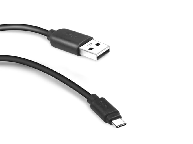 Cable SBS TECABLEMICROC15K (USB - USB-C - 1.5 m - Negro)