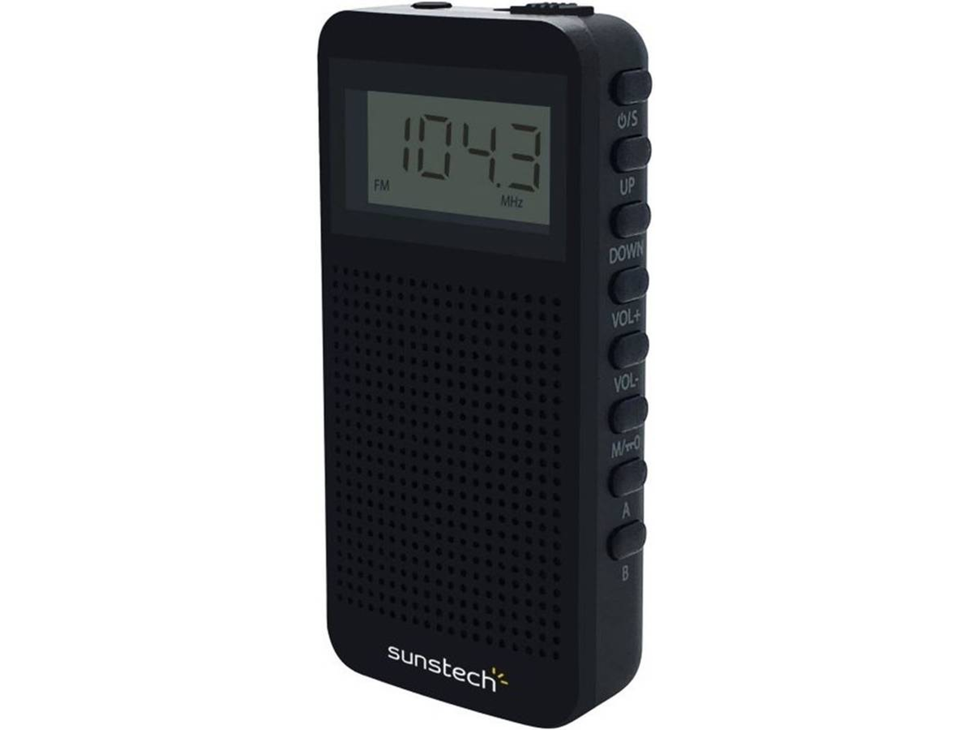 Radio Portátil SUNSTECH RPDS12 Negro