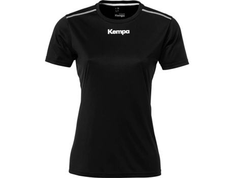 Camiseta para Mujer KEMPA Poly Negro para Balonmano