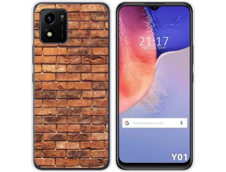 Carcasa Vivo Y01 TUMUNDOSMARTPHONE Dibujos Ladrillo 04 Multicolor