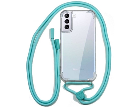 Funda para Samsung Galaxy S21 Plus COOL Cordón Transparente