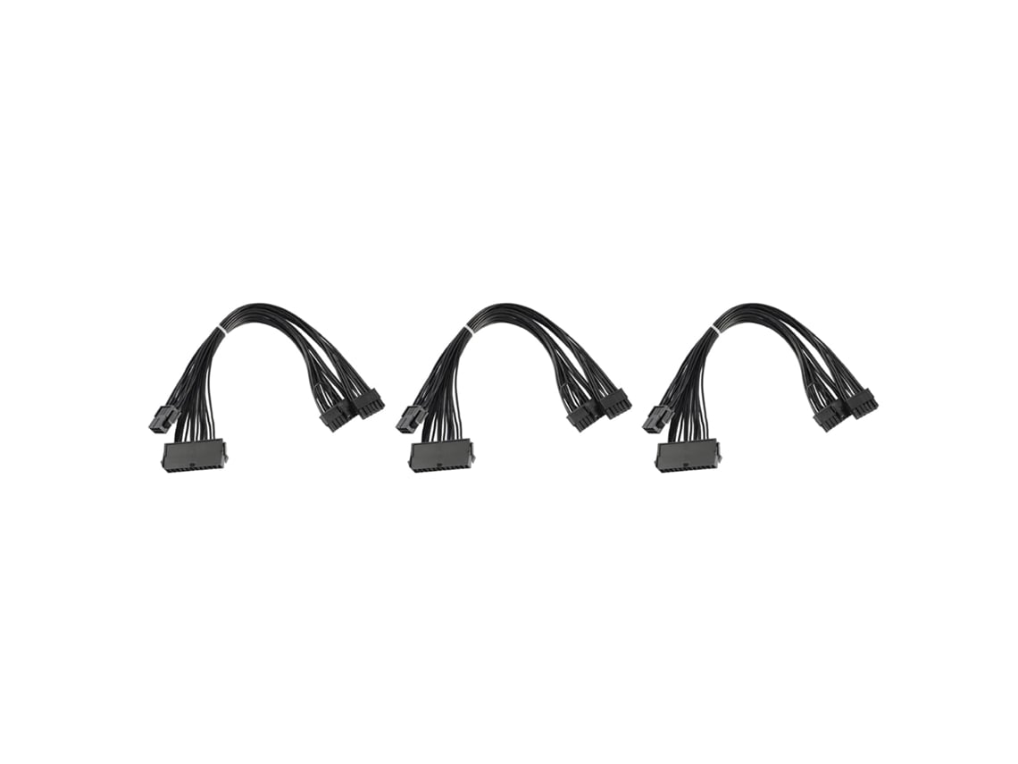 Adaptador Convertidor De Fuente De Alimentación 3x Atx De 24 Pines A18 Y 812 Para Placa Base Z440 Z640