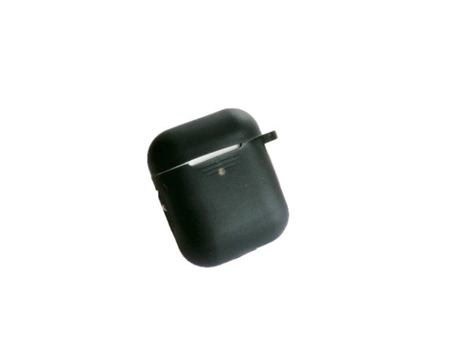 Linda funda de dibujos animados para Airpod 2 1 [Protector negro]