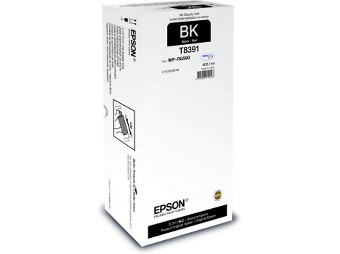 Cartucho de tinta Original EPSON Negro XL T8391 C13T839140 WorkForce Pro WF-R8590