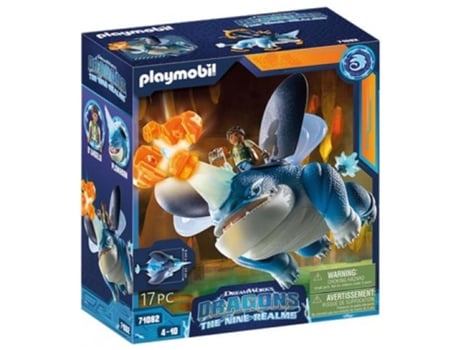 Dragons: Nine Realms: Plowhorn & D´Angel PLAYMOBIL