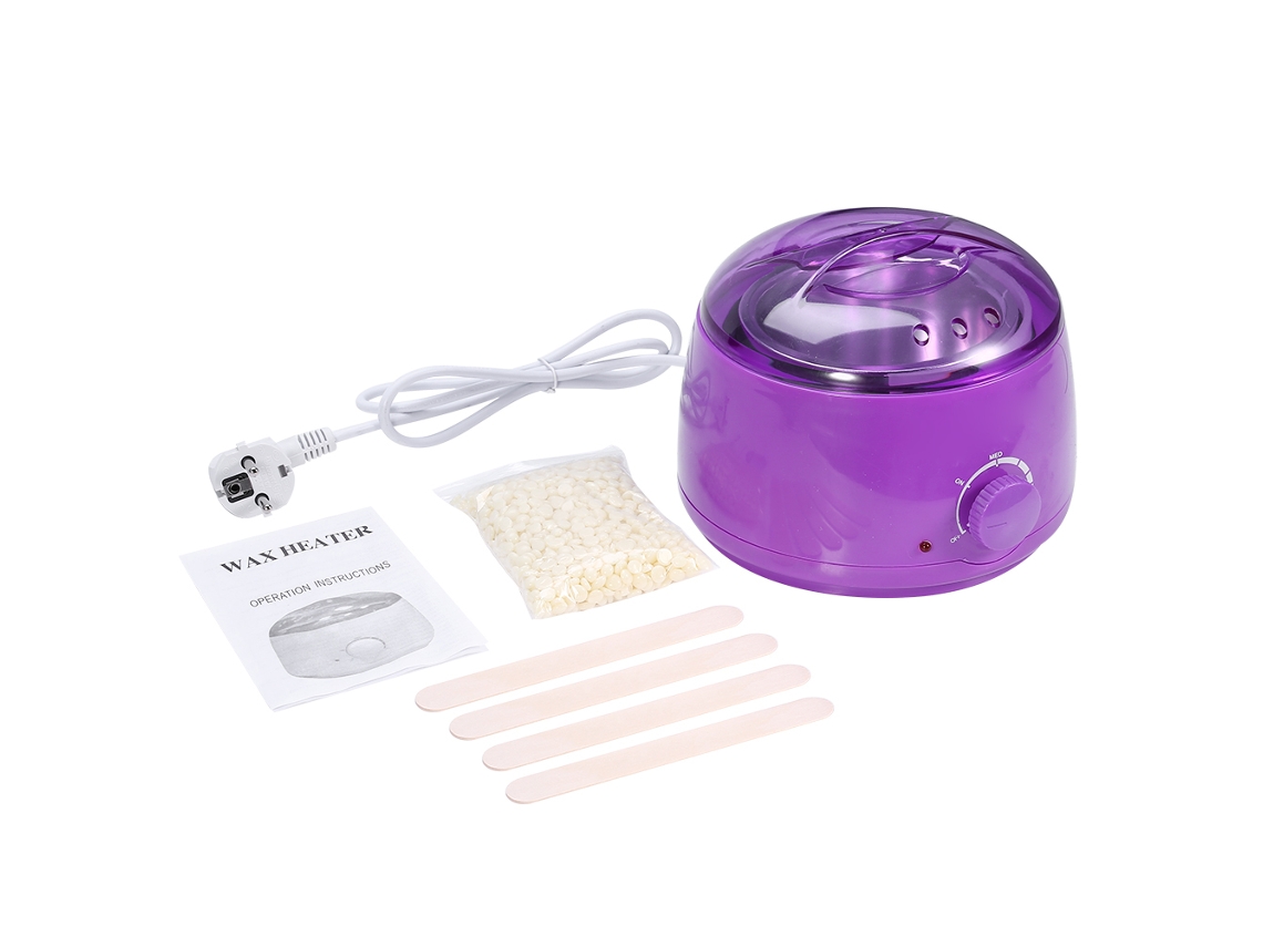 Mini Calentador De Cera Para Depilación Pot Warmer Máquina Spa Set (leche)