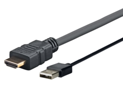 Cable de Vídeo 1 M VIVOLINK Usb Type-A Negro