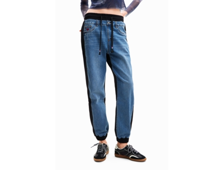 Chándale de Mujer para Fitness DESIGUAL Chándal Belice Azul (M)