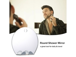 Vlrla-fogless Shower Mirror Com Suction Para Shaving Makeup