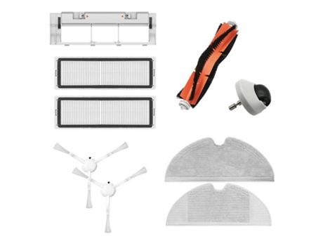 Para xiaomi mijia 1c stytj01zhm escova principal escova lateral filtro esfregão pano