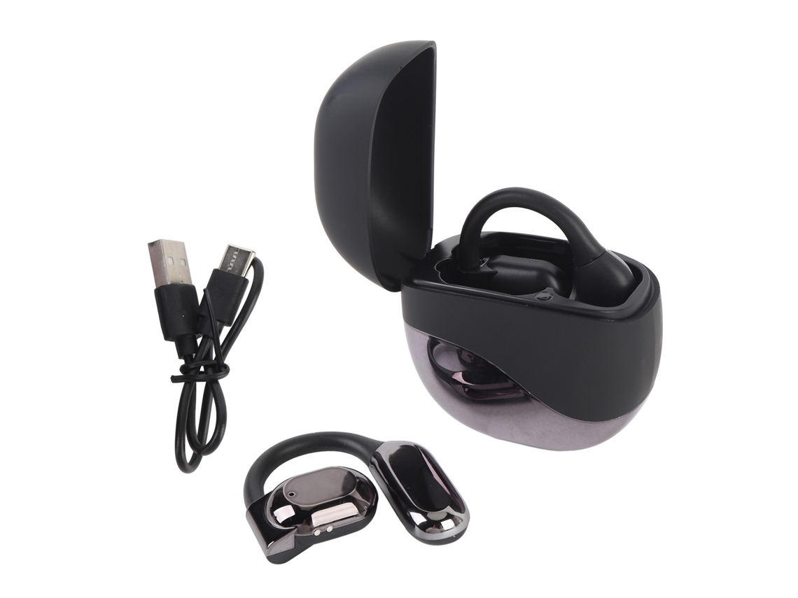 Auriculares Inalámbricos Bluetooth Con Traductor De Idiomas (144 Idiomas) Y Aplicación Para Música Y Llamadas - Negro