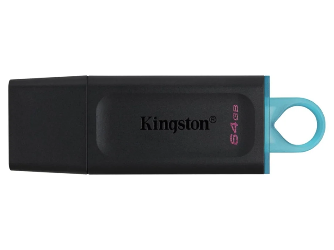 Kingston Technology Datatraveler Exodia Unidade de Memória Usb 64 Gb Usb Type-A 3.2 Gen 1 3.1 Gen 1 Negro