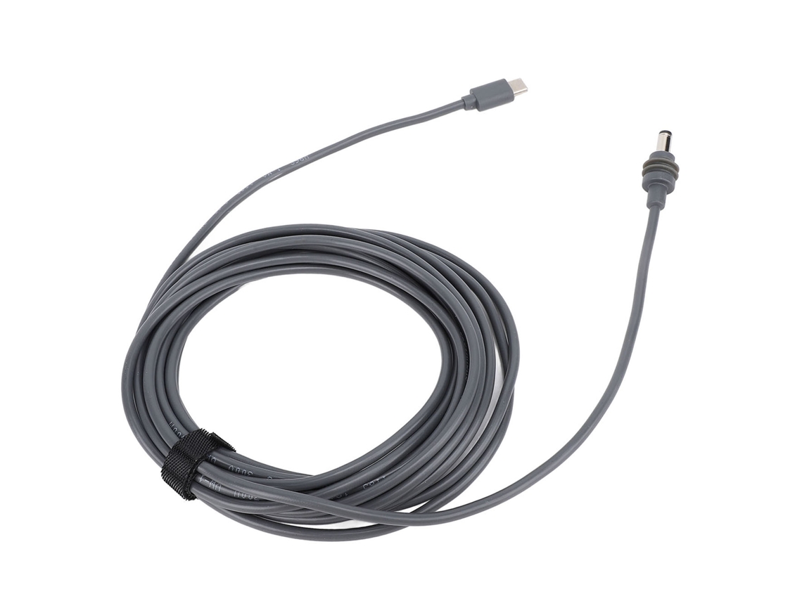 Cable Usb Tipo C A Cc 18awg De Cobre Y Pvc De 5,5 M/18,04 Pies Para Satélite De 100 W, Plug And Play.