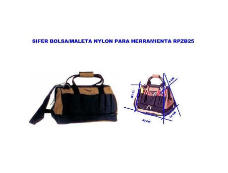 Sifer bolsa/maleta nylon para herramienta rpzb25