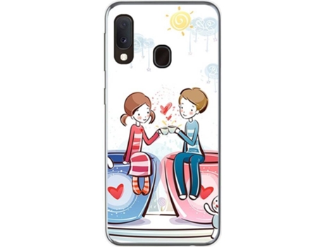 Carcasa Samsung Galaxy A20e 5.8" TUMUNDOSMARTPHONE Café Multicolor