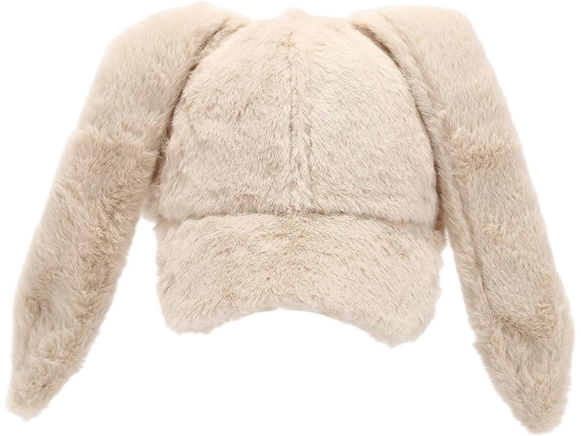 Gorro De Conejito Elegante, Ideal Para Cosplay, Cálido, Para Exteriores, Estilo Urbano, Gorras De Béisbol Para Adolescentes, Para Esquiar.