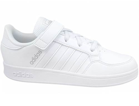 Zapatillas Deportivas ADIDAS Breaknet C Niños (Blanco -Material Sintético -30,5)