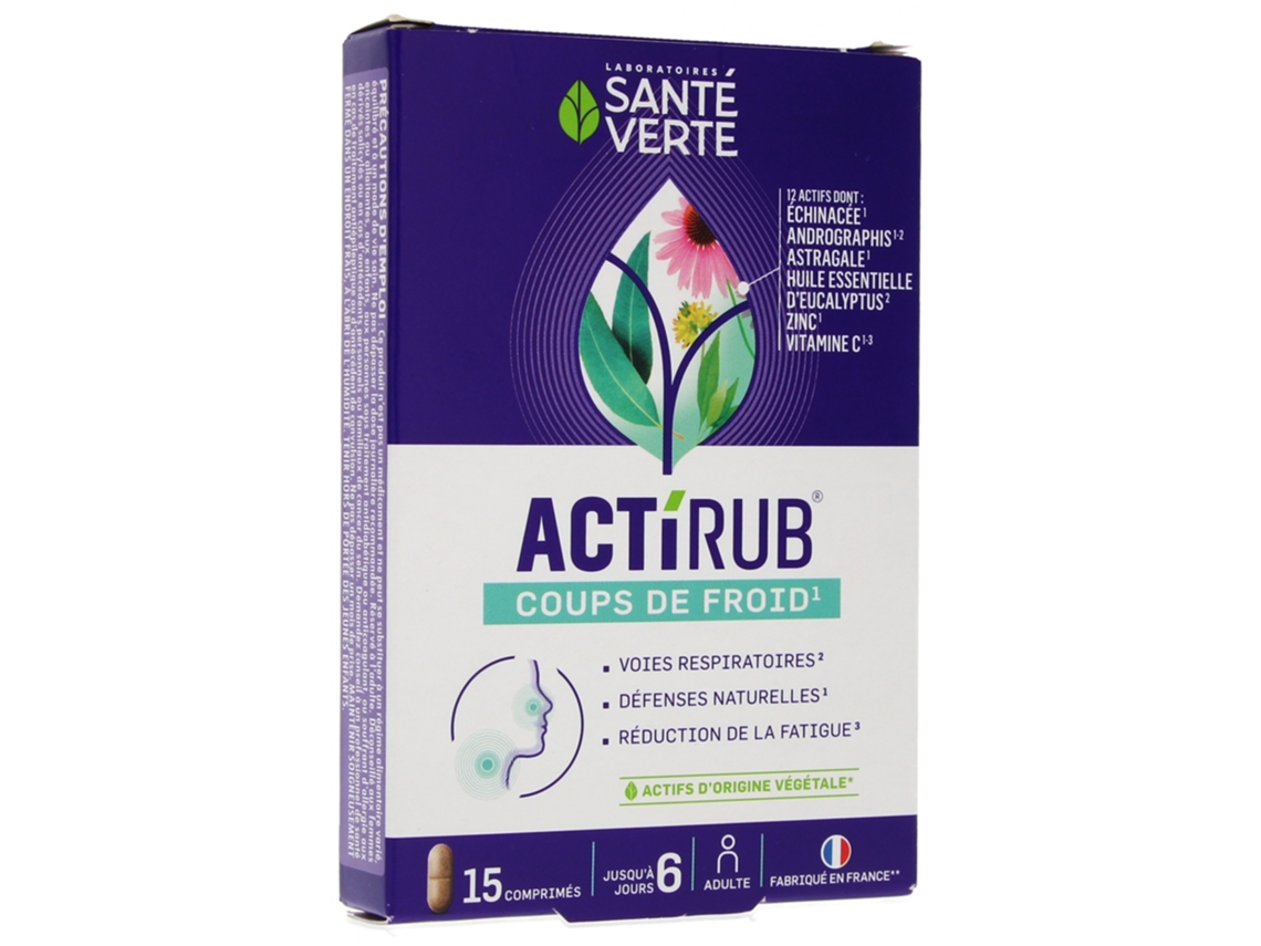 Actirub 15 Comprimidos SANTÉ VERTE
