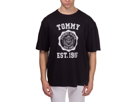 Camiseta de Hombre TOMMY JEANS Negro (L)