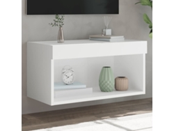 Mueble Para Tv | Armario Para Tv | Gabinete De Tv Con Luces Led Blanco 60x30x30 Cm