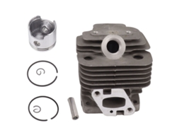 Kit de cilindro y pistón de aluminio de 38 mm para motosierras eléctricas SRM 350ES y SRM 3605.