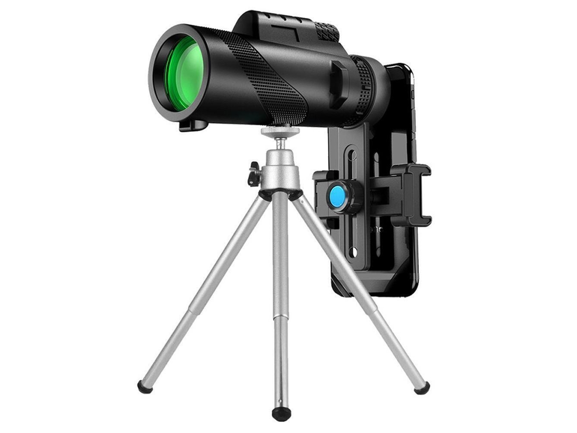 Telescopio Monocular Hd 80x100 Prisma Bak4 Lente Zoom Portátil Para Senderismo (rosa)