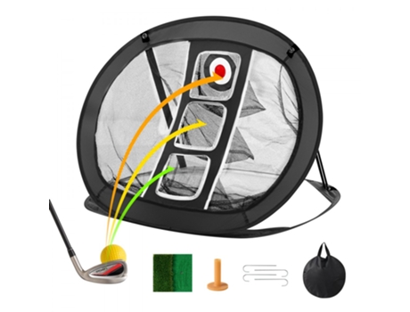 VEVOR Red de astillado de Golf, Red de práctica de Golf emergente, ayuda portátil para golpear en interiores