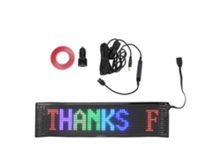 Panel LED de matriz RGB flexible (animación de texto, publicidad)