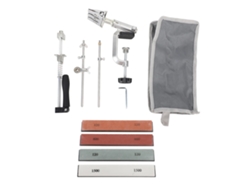 Kit De Afilado De Cuchillos De Chef Con Ángulo Fijo Y 6 Piedras De Grano 120-6000