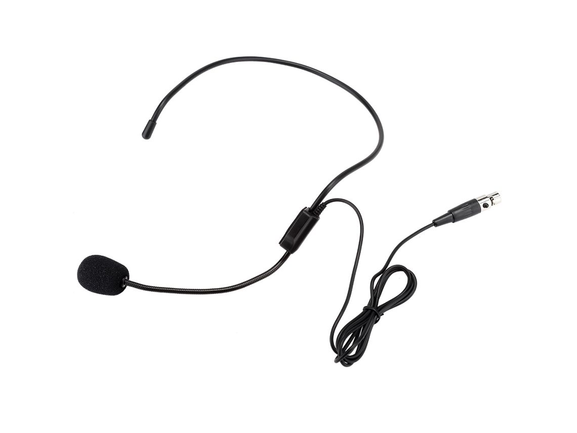 Micrófono Inalámbrico Profesional Con Auriculares Ta3f Y Conector Mini Xlr De 3 Pines.