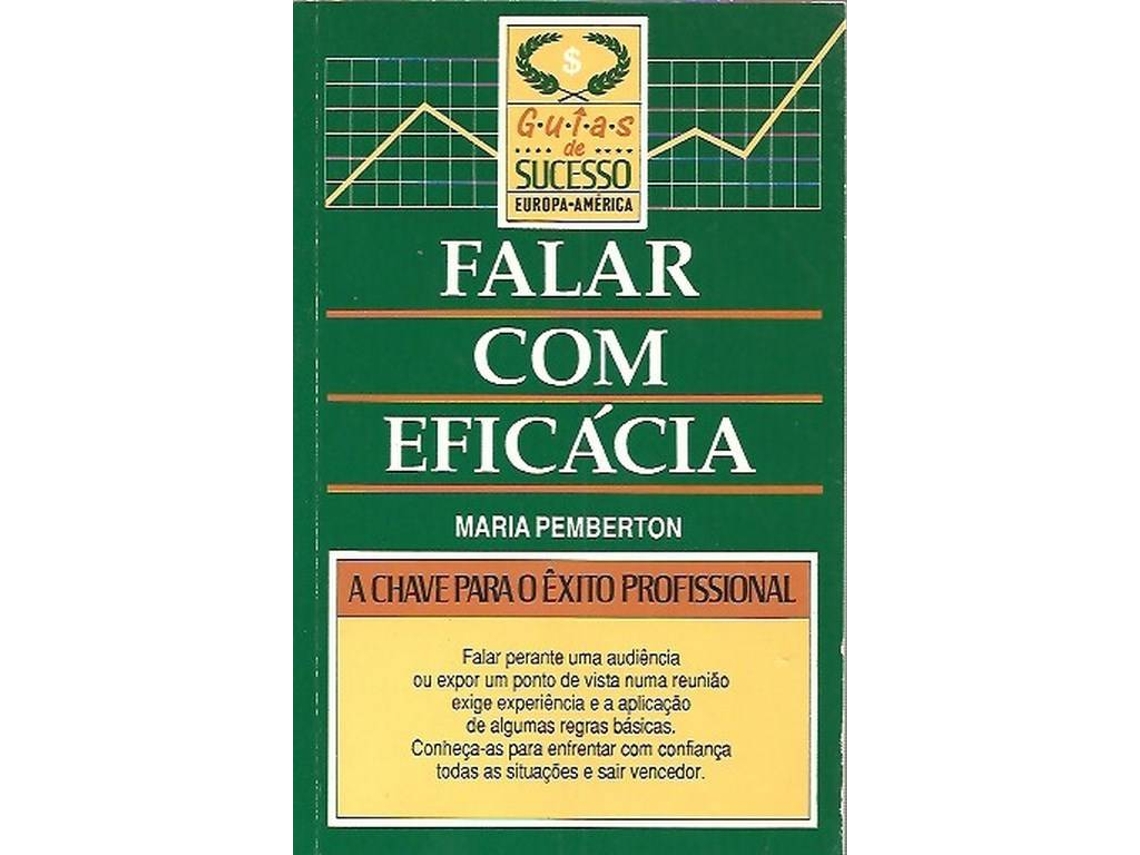 Libro Falar com Eficácia (Portugués)