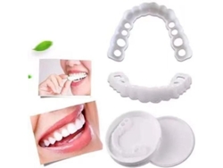 Carillas Dentales Superiores E Inferiores, Blanqueamiento Dental, Sonrisa Perfecta, Ajuste Cómodo, Prótesis Estéticas Para Adultos.