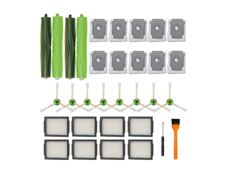 Accesorio Aspiradores IROBOT i roomba i7 i7+ i8 i3 i6+ plus e5 e6 e7 cepillo filtros hepa F