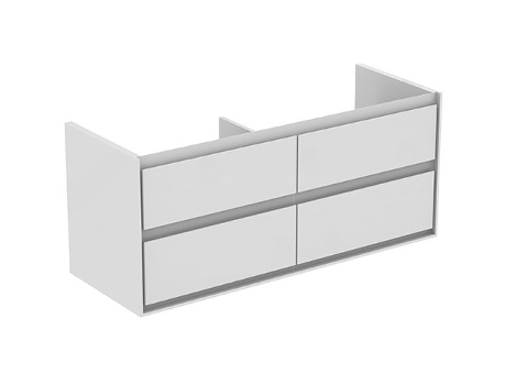 IDEAL STANDARD CONNECT Air furniture Double vanity unit, 1200 mm, 4 extraíbles, E0822