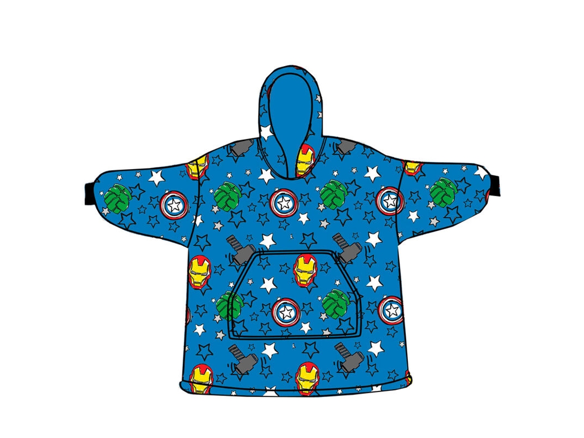 Chaqueta de punto de los Vengadores de Marvel en coral para niños de B.active