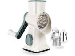 Cortador De Cocina Manual Multifuncional Com 3 Lâminas Removíveis, Para Batatas, Cenouras, Queijo, Etc. (blanco)