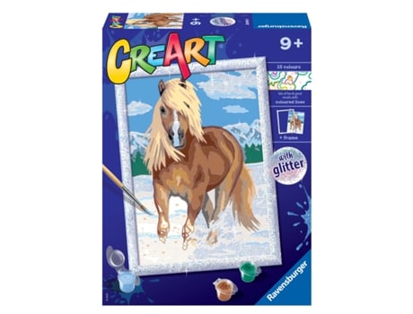 Ravensburger Pintar por números Caballo