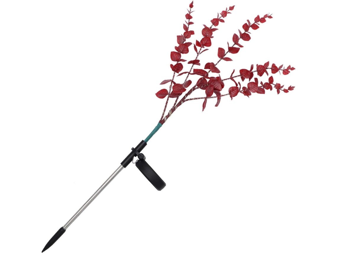 Lámpara solar decorativa con forma de flor para jardín y patio exterior. SFUSHOS