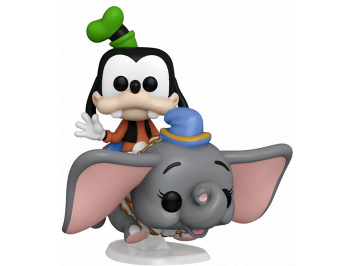Figura FUNKO Pop Ride Supdlx Disney World 50Th Aniversario Goofy Volando Con Dumbo 50571