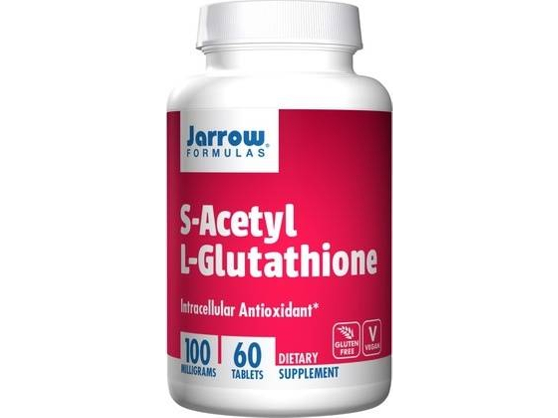 Complemento Alimentar JARROW FORMULAS S-Acetil L-Glutationa (60 comprimidos)