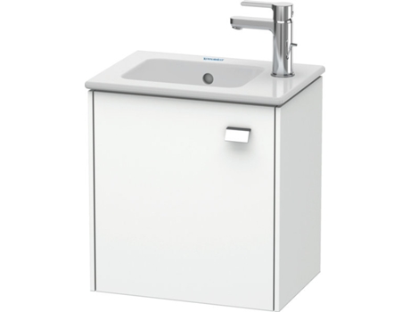 Mueble bajo lavabo DURAVIT Brioso de pared 42,0 x 28,9 cm 1 puerta con bisagra a la izquierda para lavabo ME by Starck 072343